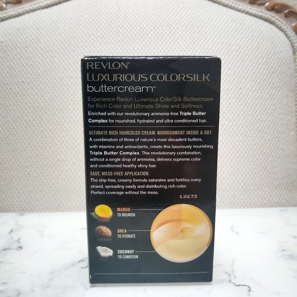 Revlon Luxurious Colorsilk Buttercream Hair Color Medium Golden Brown 43G - Picture 3 of 6